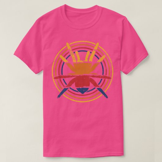 T-shirt Spider Tarantula Vintage (Design devant)