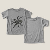 T-shirt Spider Toddler (Design Recto & Verso)