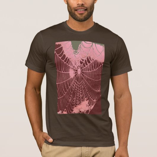 T-shirt Spider Web Pop Art (Devant)
