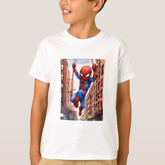 T-shirt Spidey Swings Adventure Tee (Devant)