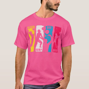 T-shirt Spike Bump Set Dive Ado Girls Volleyball