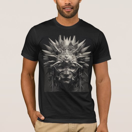 T-shirt Spike Punch - Art Gothique (Devant)