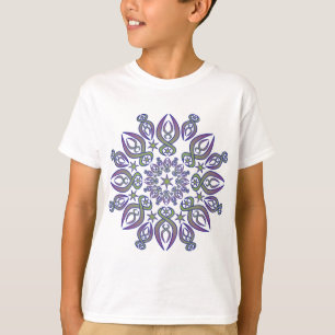 T-shirt Spikes bleus