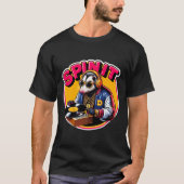 T-SHIRT SPIN IT-OPOSSUM DJ 2 (Devant)