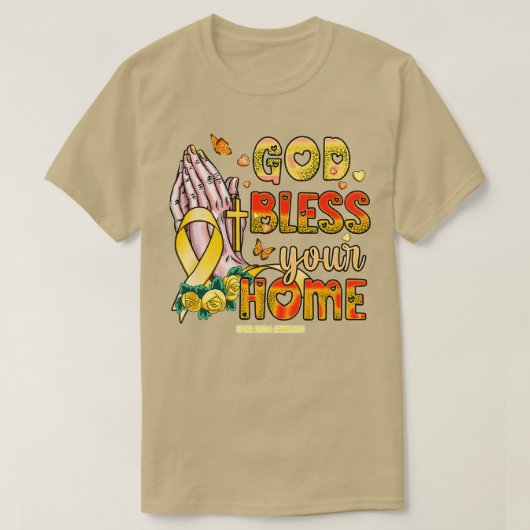 T-shirt Spina Bifida Sensibilisation dieu bénisse foi espo (Design devant)