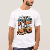 T-shirt Spine Care Journey and Body Alignment (Devant)