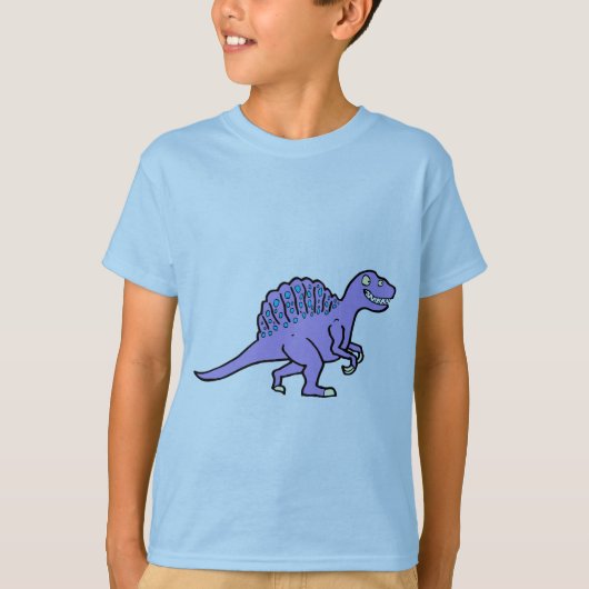 T-shirt Spinosaurus pourpre (Devant)