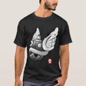 T-shirt Spiny shell sumi e funny (Devant)