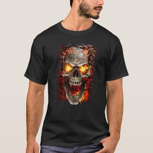 T-shirt Spiral Original Headache Gothic (Devant)