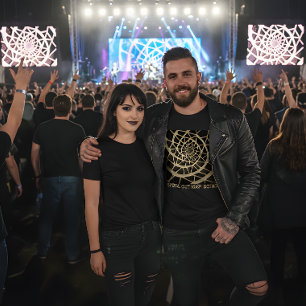 T-shirt Spiral Out Continuez - Art & Musique Fusion Tee