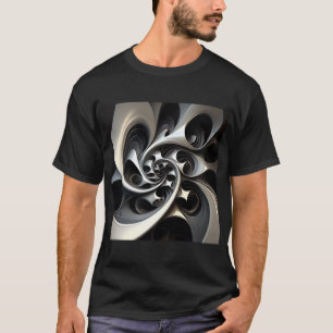 T-shirt SPIRAL - Sans Mouvement En Graphique Blanc