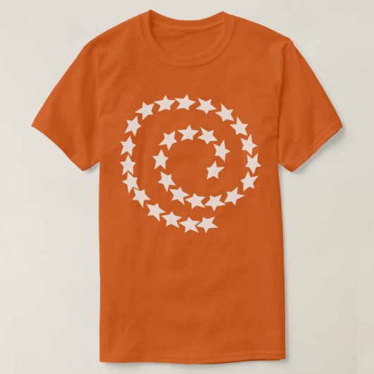 T-shirt Spirale blanche (Design devant)