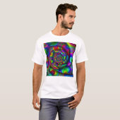 T-shirt Spirale d'amusement (Devant entier)