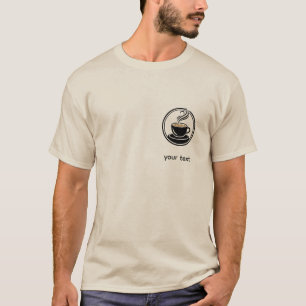 T-shirt Spirale Dorée dans les Ténèbres – Design Minimalis