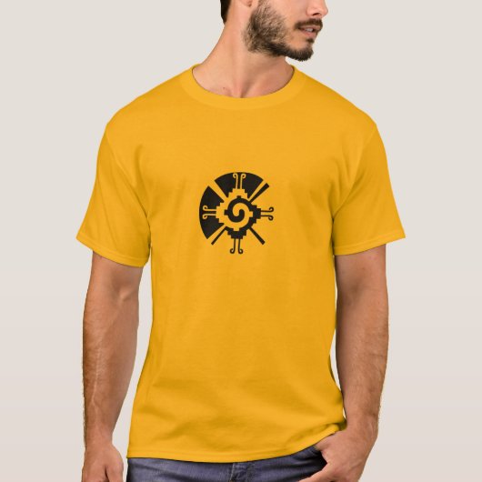 T-shirt Spirale maya (Hunab Ku) 2012 (Devant)