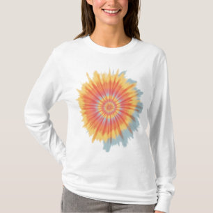 T-shirt Spirale vintage de teinture