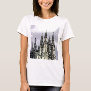 T-shirt Spirales d'église de l'Angleterre Cantorbéry le