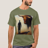 T-shirt Spirit Animal Bull 1 (Devant)