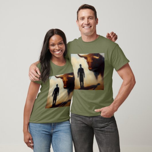 T-shirt Spirit Animal Bull 1 (Unisexe)