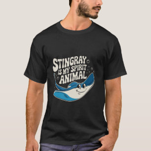 T-shirt Spirit Animal Mer Océan Stingray Animal Manta Ray