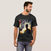 T-shirt Spirit Animal Zebra 2 (Devant entier)