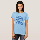 T-shirt Spirit of Adventure Funny Mall Slogan (Devant entier)