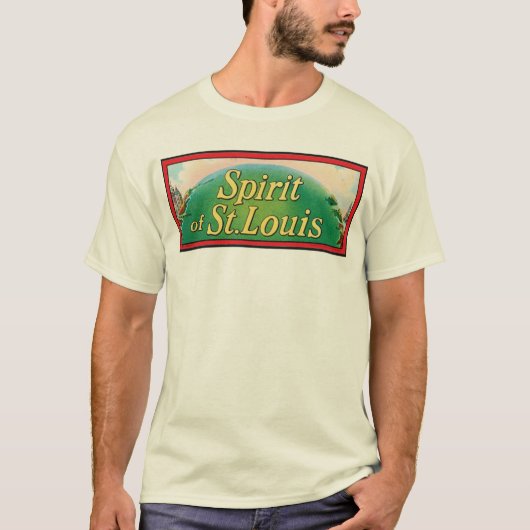 T-shirt Spirit of St. Louis Cigar Étiquette (Devant)