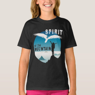 T-shirt Spirit of the Mountain - Randonnée Girl