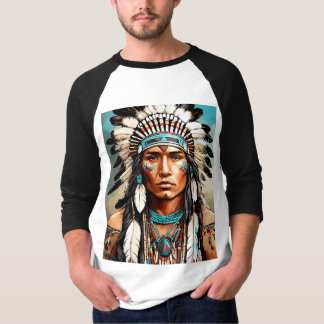 T-shirt Spirit of the Plains : Amérindien