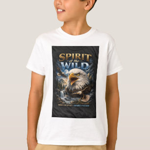 T-shirt Spirit of the Wild Eagle – Liberté indompt