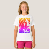 T-shirt Spirit Pony 1 Rainbow (Devant entier)