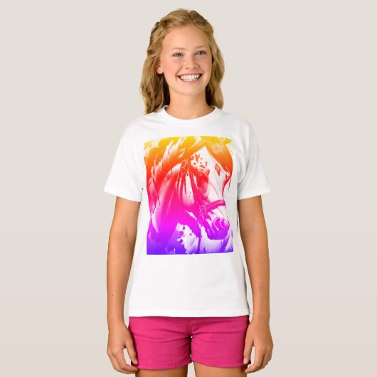 T-shirt Spirit Pony 1 Rainbow (Devant entier)