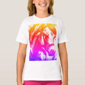 T-shirt Spirit Pony 1 Rainbow (Devant)
