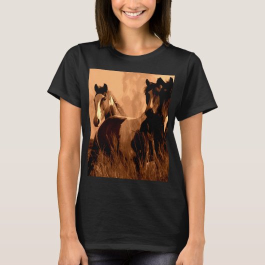 T-shirt Spirits de Horse (Devant)