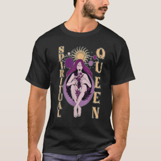 T-shirt Spiritual Queen Inspirational Manifestation Crysta