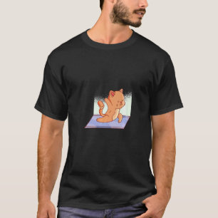 T-shirt Spiritualité Méditation Spirituelle Yoga Chat