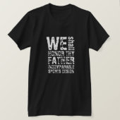 T-shirt spirituel IncSprtsDsgn (Design devant)