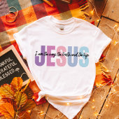 T-shirt Spirituelle, Catholique, Motivationnelle, Message,