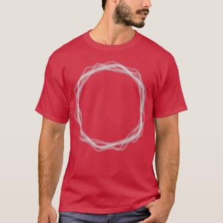 T-shirt Spirographe imparfait no8 flou