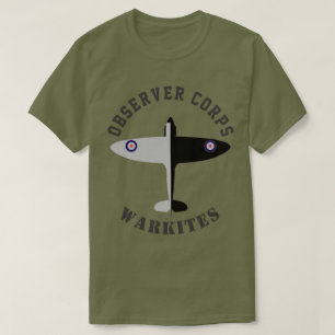 T-shirt Spitfire de corps d'observateur de Warkites