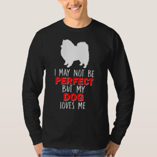 T-shirt Spitz Eskimo Américain Je Ne Suis Peut-Être Pas Pa