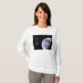 T-shirt Spitzer quitte la Terre peu après son lancement (Devant entier)