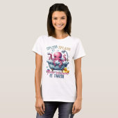 T-shirt Splash Splash Votre Opinion Est Une Poubelle (Devant entier)