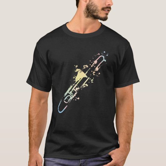 T-shirt Splash Trombone (Devant)