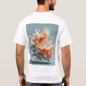 T-shirt Splash tropical (Dos)