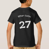 T-shirt Splashy Red and Green American Football Helmet (Dos)