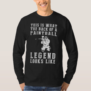 T-shirt Splat Master - Lancer l'Humour d'un Paintball Le