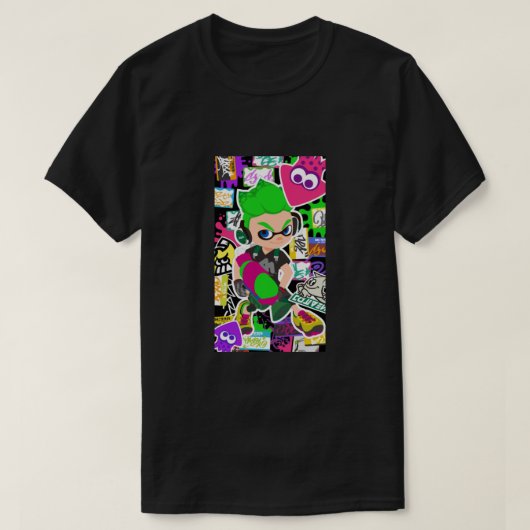 T-shirt Splatoon 2 Inkling Boy Classic (Design devant)