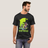 T-shirt Splatoon Inkling 6e anniversaire Green Splatoon Po (Devant entier)