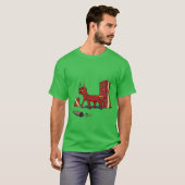 T-shirt Splinter Xmas négatifs pour la terre (Devant entier)